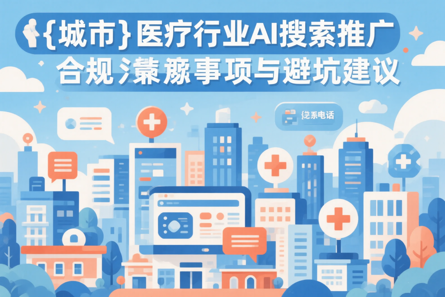长春医疗行业AI搜索推广合规注意事项与避坑建议