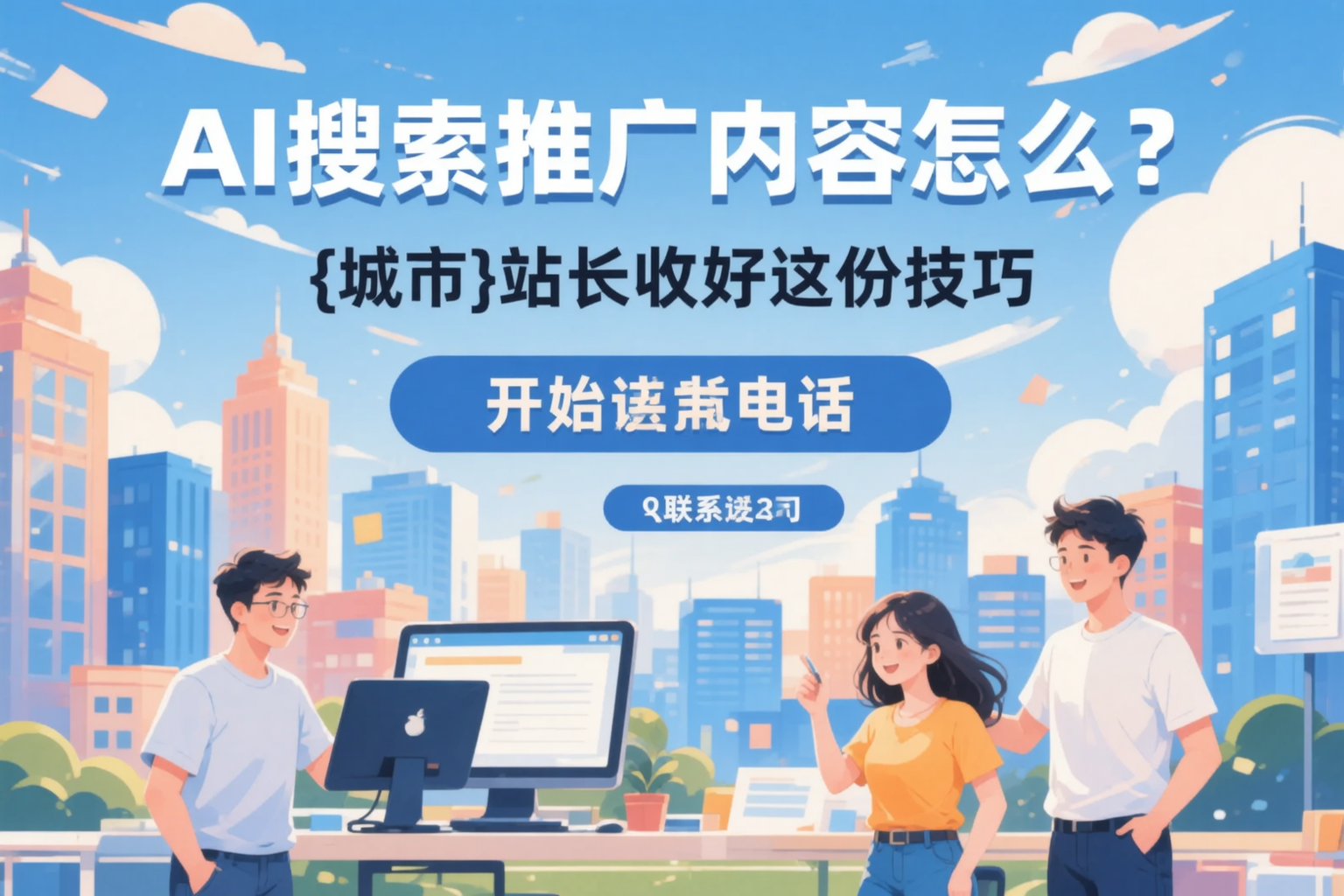 AI搜索推广内容怎么写？长春站长收好这份技巧
