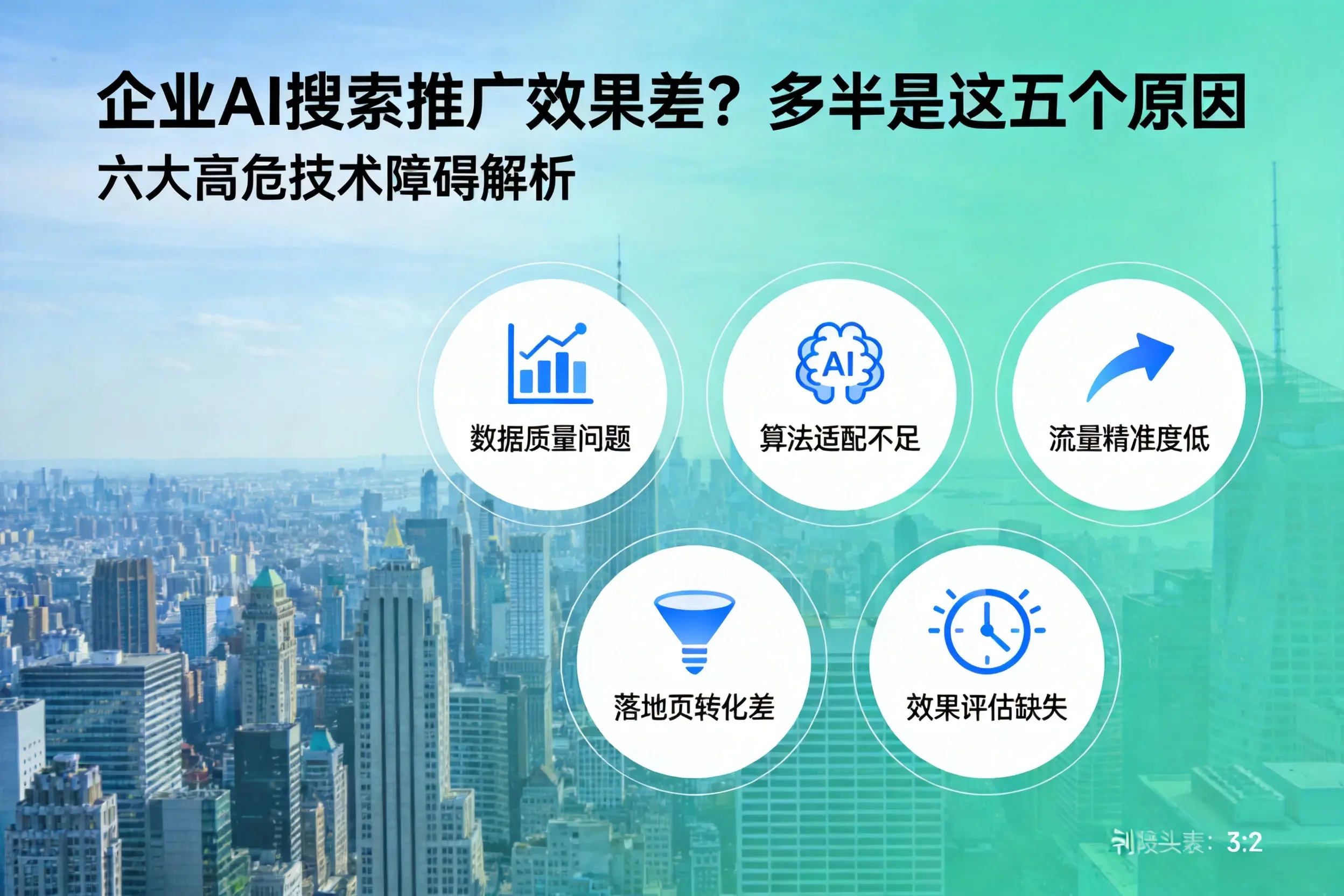 长春企业AI搜索推广效果差？多半是这五个原因