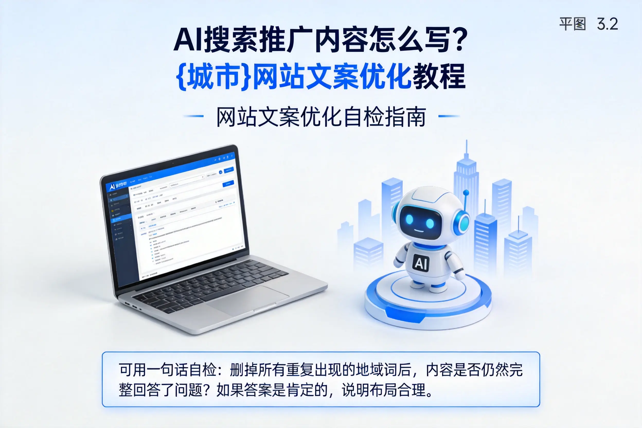 AI搜索推广内容怎么写？长春网站文案优化教程