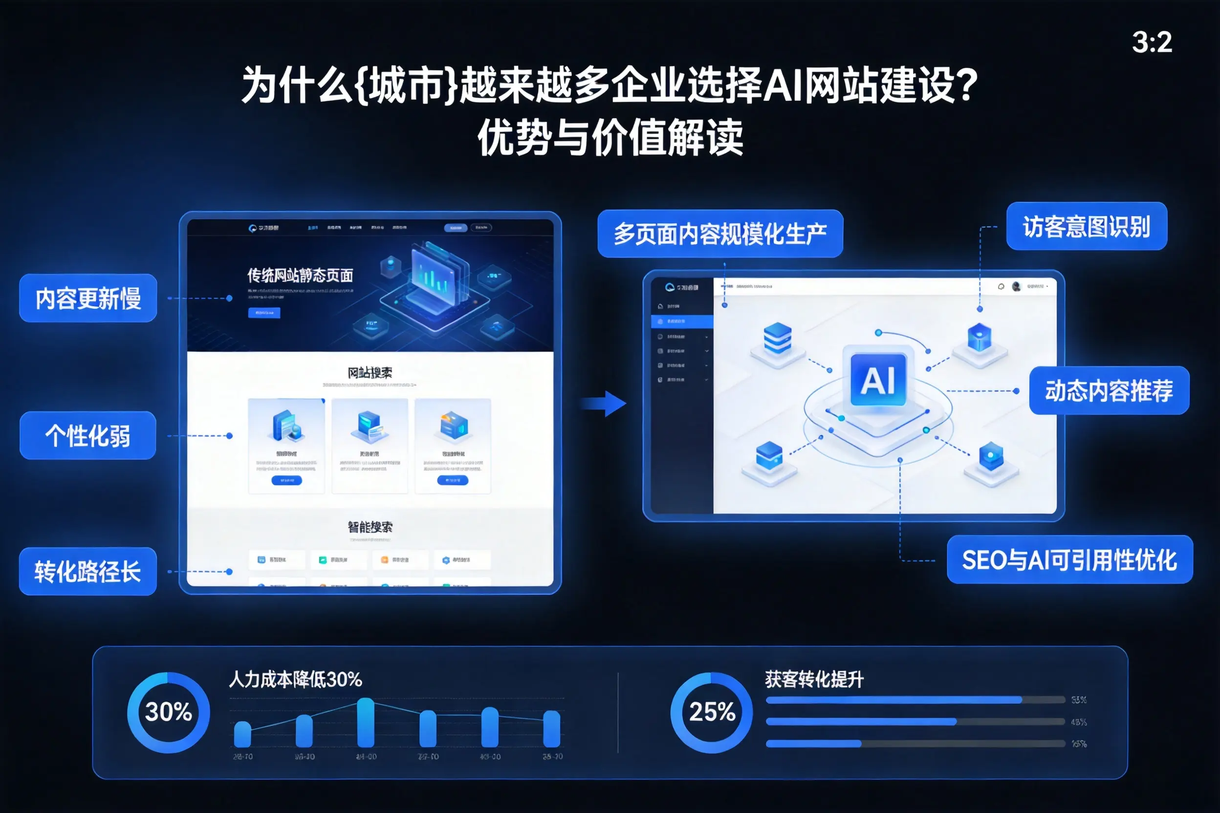 为什么长春越来越多企业选择AI网站建设？优势与价值解读