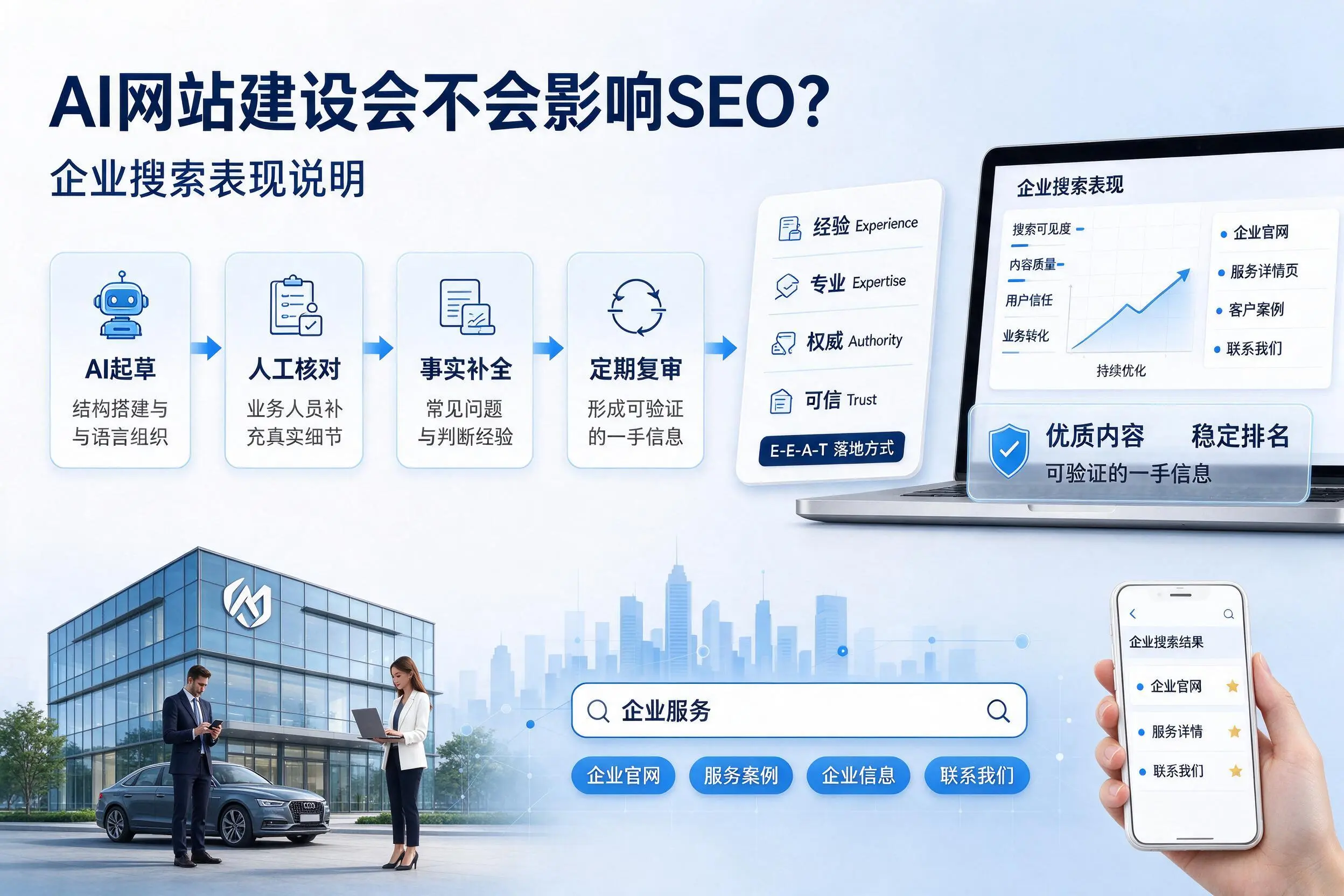 AI网站建设会不会影响SEO?长春企业搜索表现说明