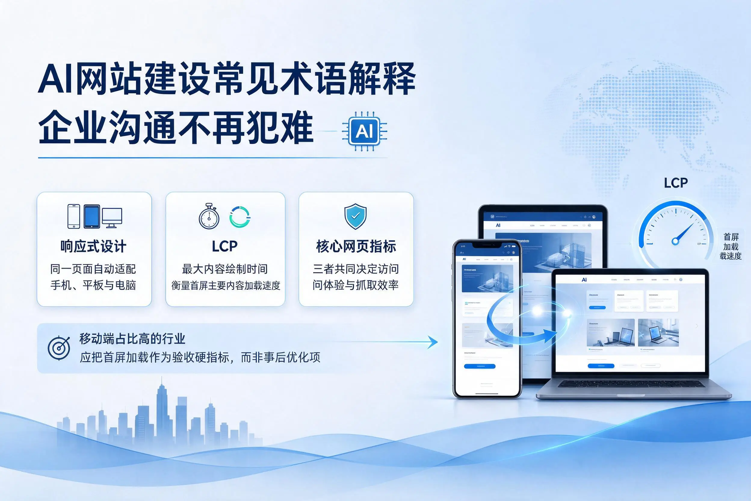 AI网站建设常见术语解释,长春企业沟通不再犯难